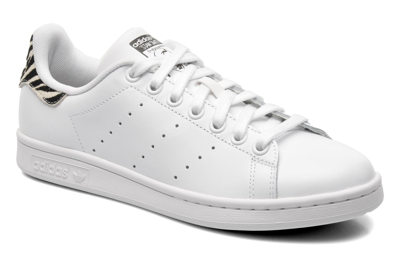 basket adidas stan smith blanc et zèbre